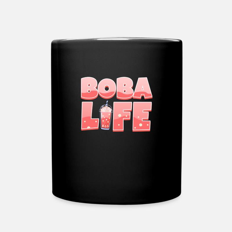 Thé à bulles - Mug uni - noir