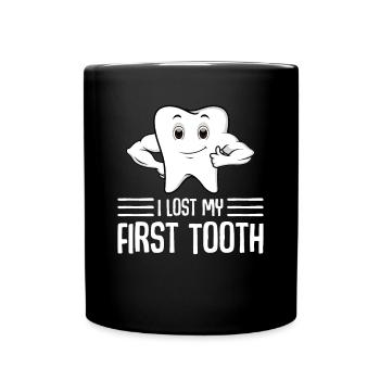 J’ai perdu ma première dent Tooth Fairy - Mug uni - noir - Devant