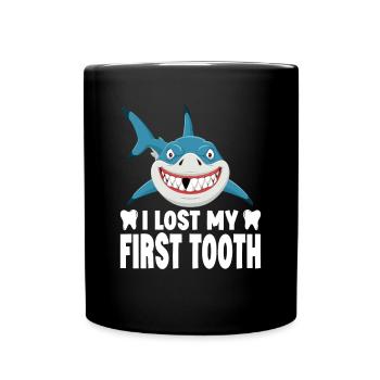 J’ai perdu ma première fée des dents de requin - Mug uni - noir - Devant