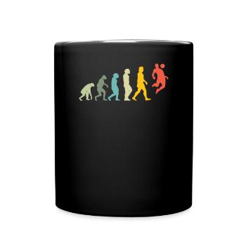Football Accessories Gift Idea Football Fan - Full Colour Mug - black - Front