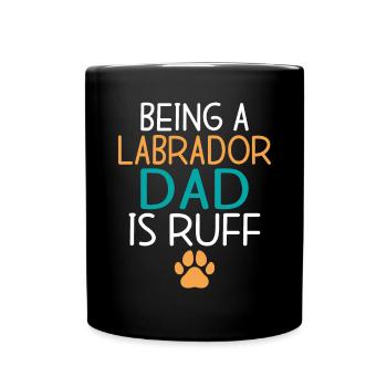 Cadeaux amoureux du Labrador - Mug uni - noir - Devant