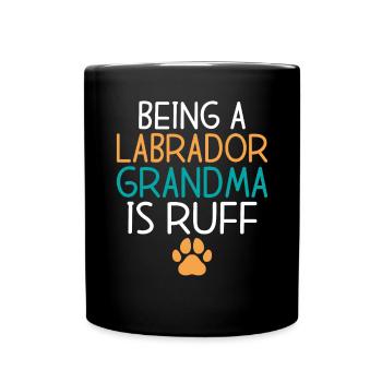 Cadeaux amoureux du Labrador - Mug uni - noir - Devant