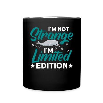 Beluga Whale Beluga Whale Whale Watching Dolphin Dolphin - Full Colour Mug - black - Front