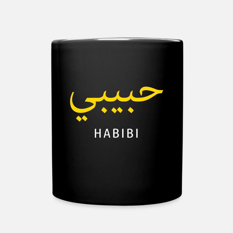 Idée arabe Habibi | Habibi - Mug uni - noir
