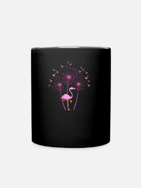 Flamingo - Tasse einfarbig - Schwarz