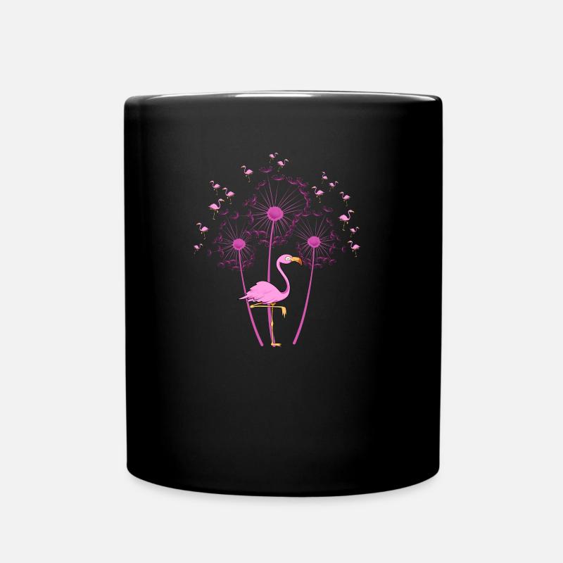Flamingo - Tasse einfarbig - Schwarz