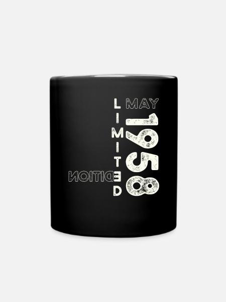 65. Geburtstag Mann legendär Mai Jahrgang 1958 - Tasse einfarbig - Schwarz