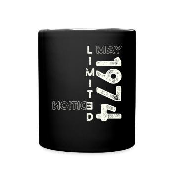 49th Birthday Man Legendary May Born 1974 - Full Colour Mug - black - Front