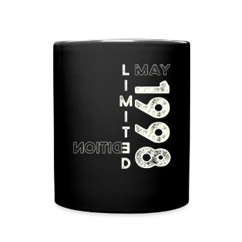 25th Birthday Man Legendary May Vintage 1998 - Full Colour Mug - black - Front