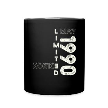 33rd Birthday Man Legendary May Vintage 1990 - Full Colour Mug - black - Front