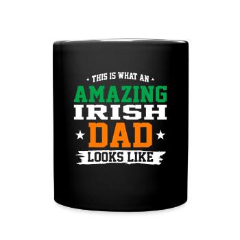 Un papa irlandais incroyable ressemble à un cadeau de fête des pères - Mug uni - noir - Devant