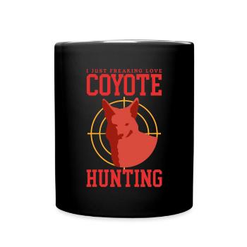 Hunter Hunt Hunt Huntress Hunting License Gift - Full Colour Mug - black - Front