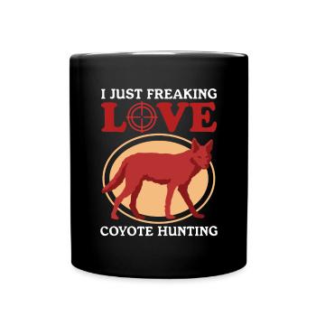 Hunter Huntress Hunting Hunting Hunting License Gift - Full Colour Mug - black - Front