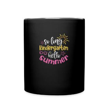 École maternelle - Mug uni - noir - Devant