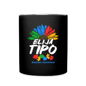 Autism Autism Gift - Full Colour Mug - black - Front