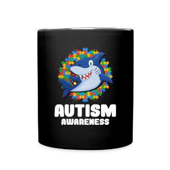 Autism Autism Gift - Full Colour Mug - black - Front