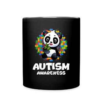 Autism Autism Gift - Full Colour Mug - black - Front