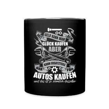 Auto Tuning Garage KFZ Mechatroniker - Tasse einfarbig - Schwarz - Vorne