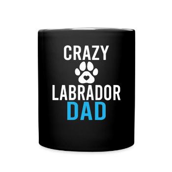 Labrador Liebhaber Geschenke - Tasse einfarbig - Schwarz - Vorne