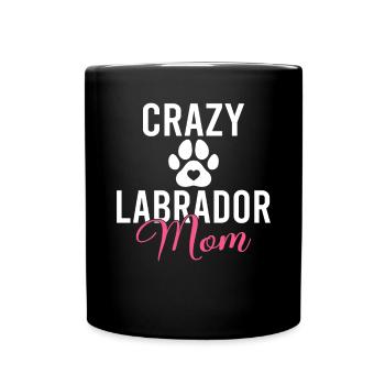 Labrador Liebhaber Geschenke - Tasse einfarbig - Schwarz - Vorne