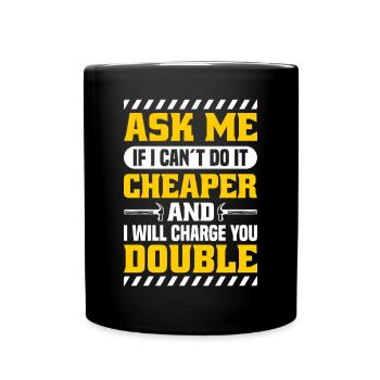 Flooring Flooring Installer Tiler Flooring - Full Colour Mug - black - Front