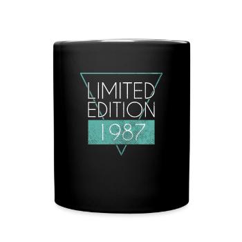 Limited Edition 1987 - Tasse einfarbig - Schwarz - Vorne