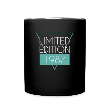 Limited Edition 1987 - Tasse einfarbig - Schwarz - Vorne