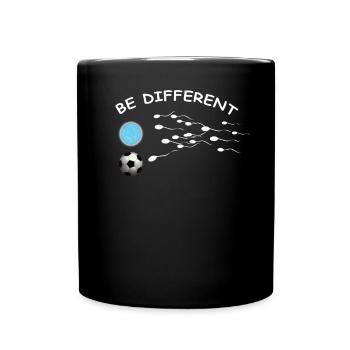 Football Accessories Gift Idea Football Fan - Full Colour Mug - black - Front