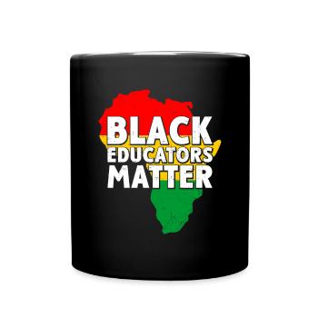 Drôle de mois africain - Mug uni - noir - Devant