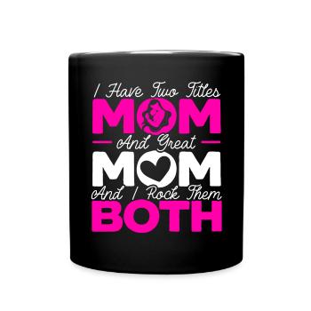 Mutterschaft Mama Beste Mama aller Zeiten Mama Muttertag - Tasse einfarbig - Schwarz - Vorne