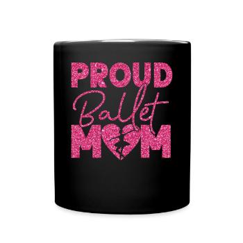 Ballet Dancer Dance Girl Ballerina - Tasse einfarbig - Schwarz - Vorne