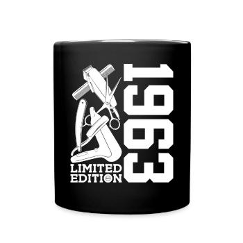 COIFFEUR 1963 STYLISTE 63E ANNIVERSAIRE COIFFEUR - Mug uni - noir - Devant