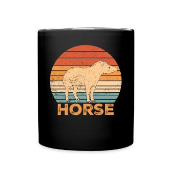Ex Mormon Tapir Cheval LDS Rétro Exmo - Mug uni - noir - Devant