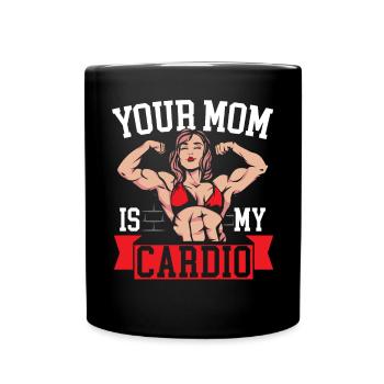 Motherhood Mommy Best Mom Ever Mama Mothers Day - Full Colour Mug - black - Front