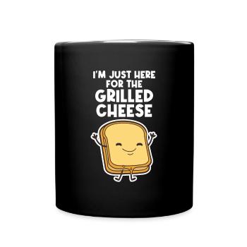 Lustige Sandwich-Liebhaber Essen Sandwiches - Tasse einfarbig - Schwarz - Vorne