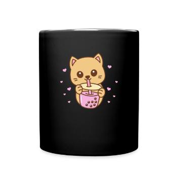Bubble Tea - Full Colour Mug - black - Front