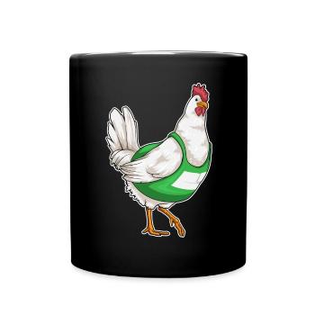 Poulet Jogger Jogging Sports - Mug uni - noir - Devant