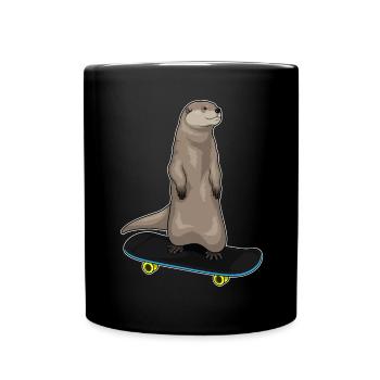 Planche à roulettes Otter Skater - Mug uni - noir - Devant