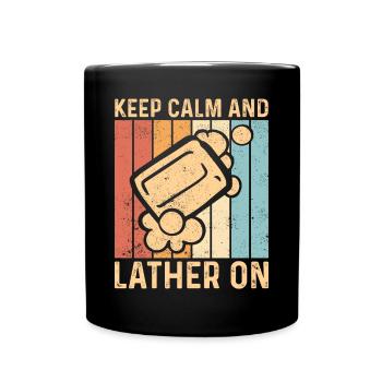 Fabricant de savon amusant - Mug uni - noir - Devant