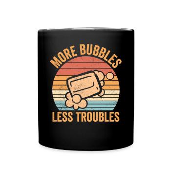 Fabricant de savon amusant - Mug uni - noir - Devant