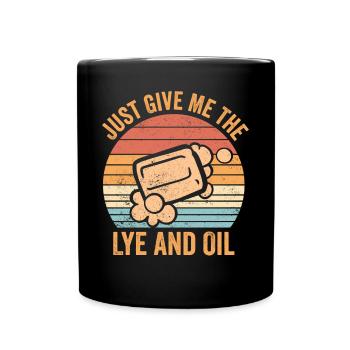 Fabricant de savon amusant - Mug uni - noir - Devant