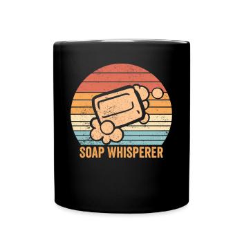 Fabricant de savon amusant - Mug uni - noir - Devant