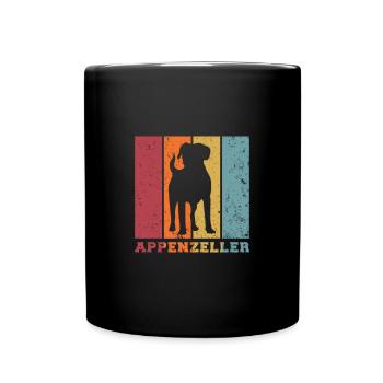 Appenzeller - Tasse einfarbig - Schwarz - Vorne