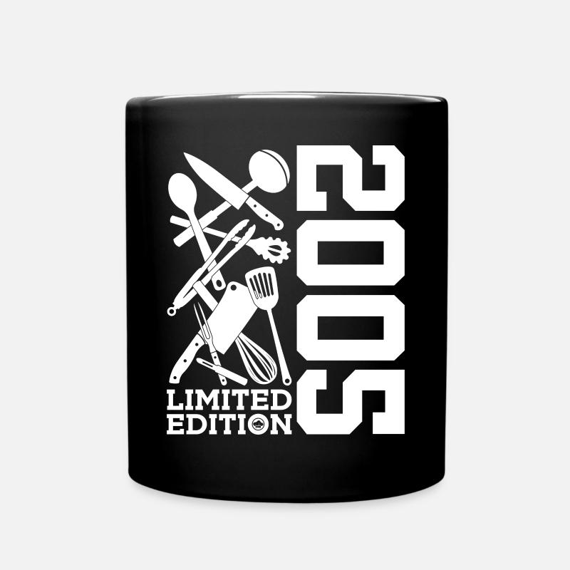 LIMITED EDITION 2005 KOCHEN 21. GEBURTSTAG KOCH - Tasse einfarbig - Schwarz