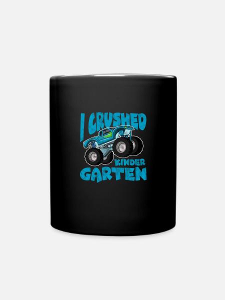 Kindergarten - Tasse einfarbig - Schwarz