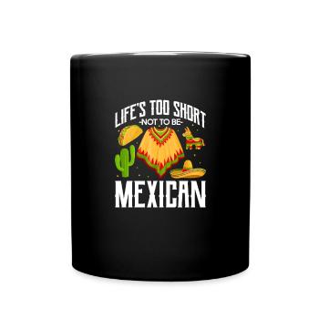 Cadeau de la nation mexicaine mexicaine - Mug uni - noir - Devant
