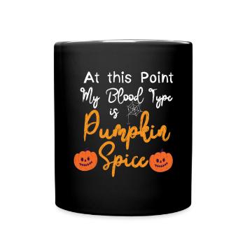 Grusel Halloweenspruch Spruch Halloween - Tasse einfarbig - Schwarz - Vorne