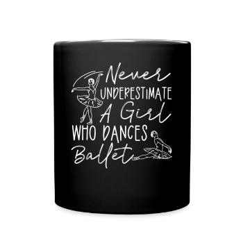 Ballet Danseuse Danse Ballerine - Mug uni - noir - Devant