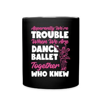 Ballet Danseuse Danse Ballerine - Mug uni - noir - Devant