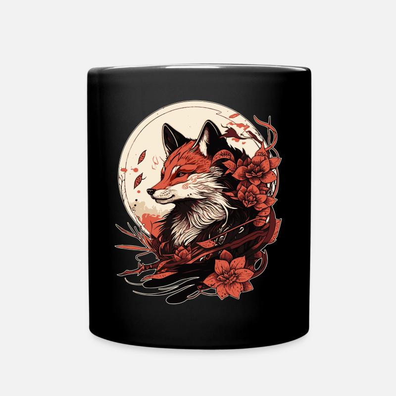 Fuchs Japon - Mug uni - noir